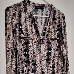 Tunic Style Long Sleeved Blouse